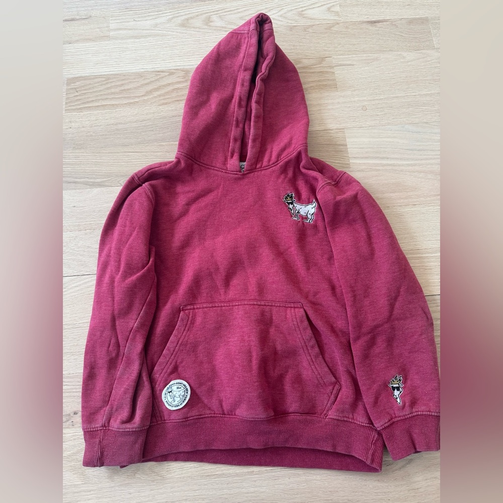 GOAT USA Cardinal Red OG Hooded Sweatshirt Youth XL